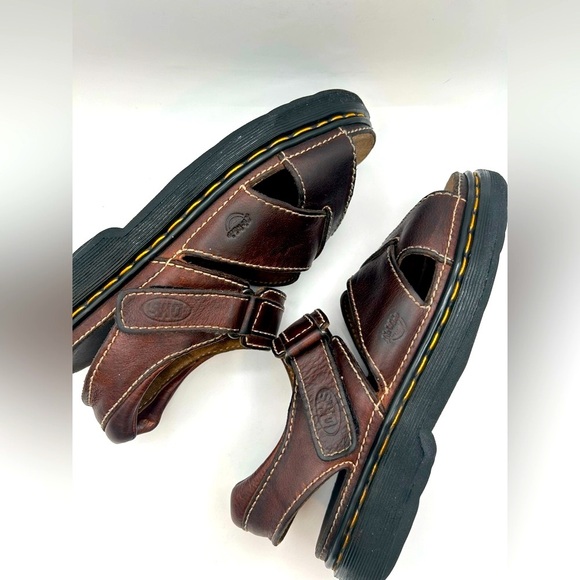 RARE Vintage Dr. Martens Sandals 9076 Mens 11 Women’s 12 Fisherman Chunky MIE - Picture 11 of 16